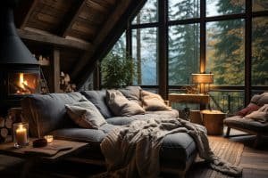 Créez un espace chaleureux avec une déco chalet cocooning
