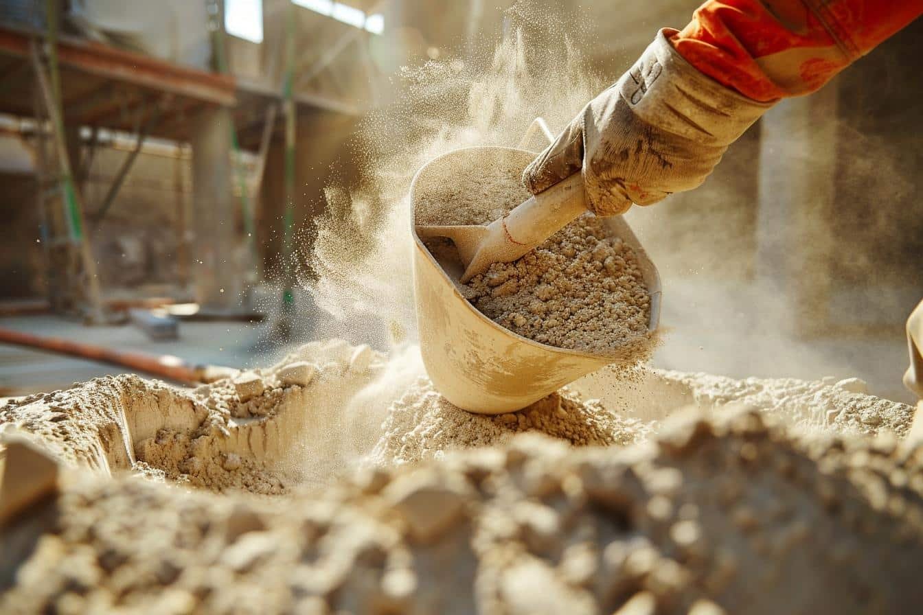 Quel dosage de sable pour le ciment ?