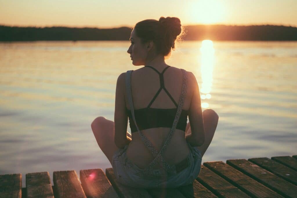 femme zen