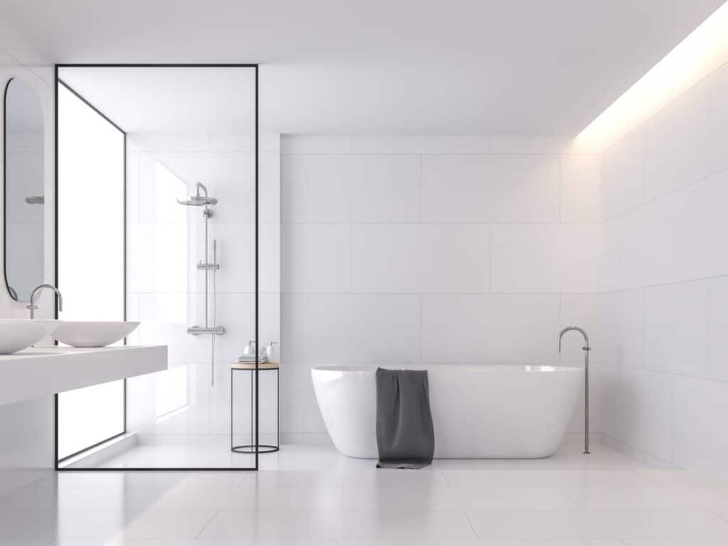 types de parois de douche
