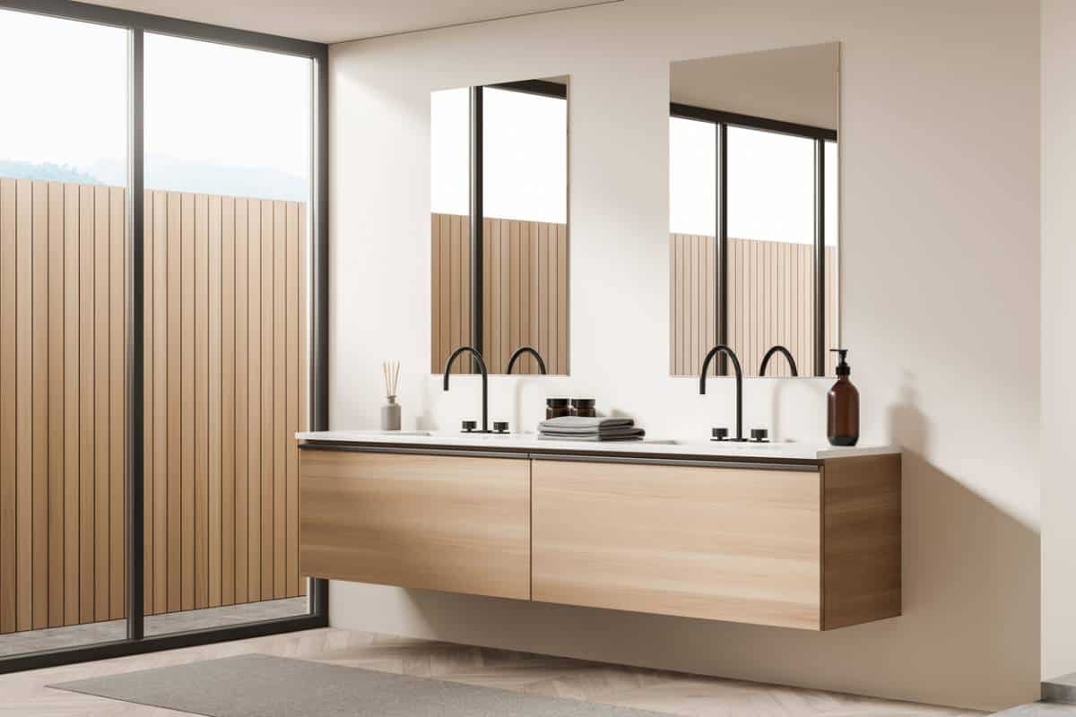 visuel materiaux tendance placard portes salle