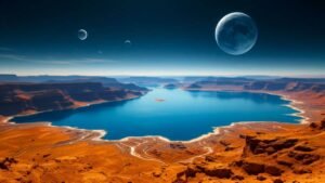 a 12 milliards dannees lumieres de la terre la nasa a decouvert un immense reservoir deau contenant 140.000 milliards de fois leau de la terre (1)