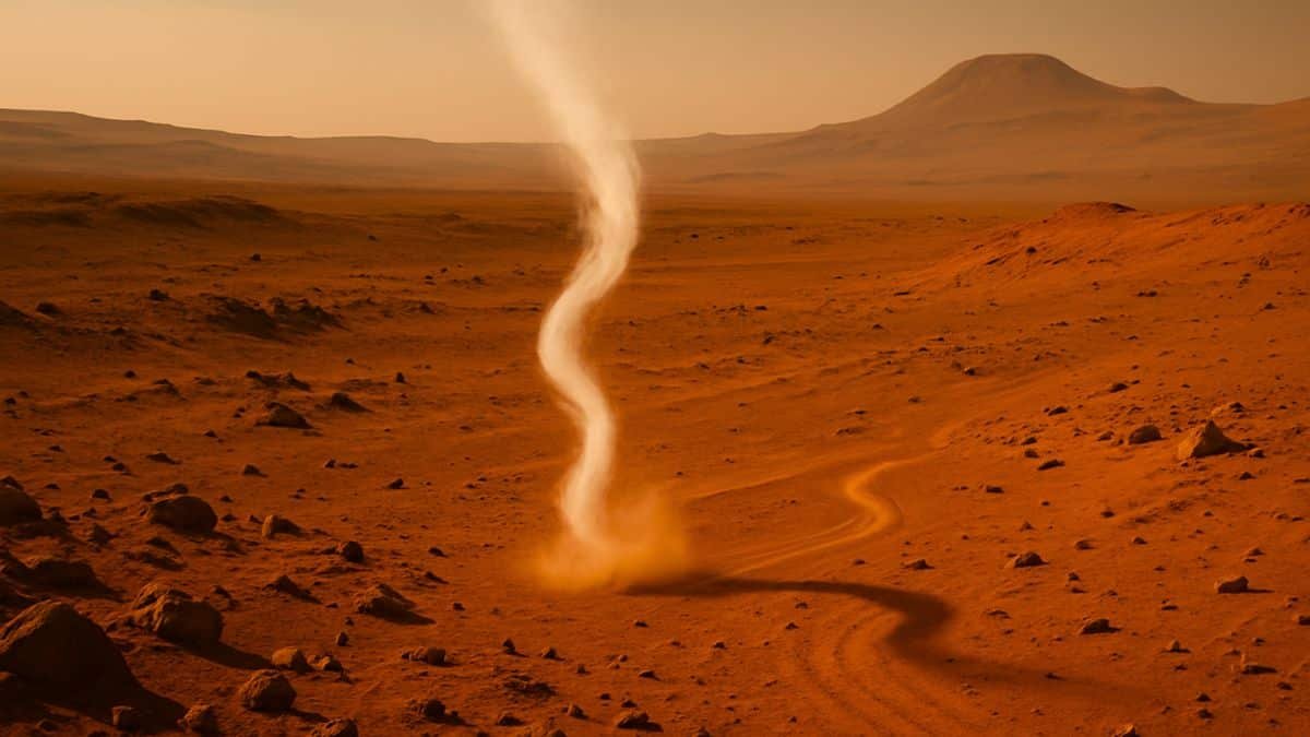 c'est quoi au juste ce truc qui se balade sur mars, détecté par un satellite de la nasa