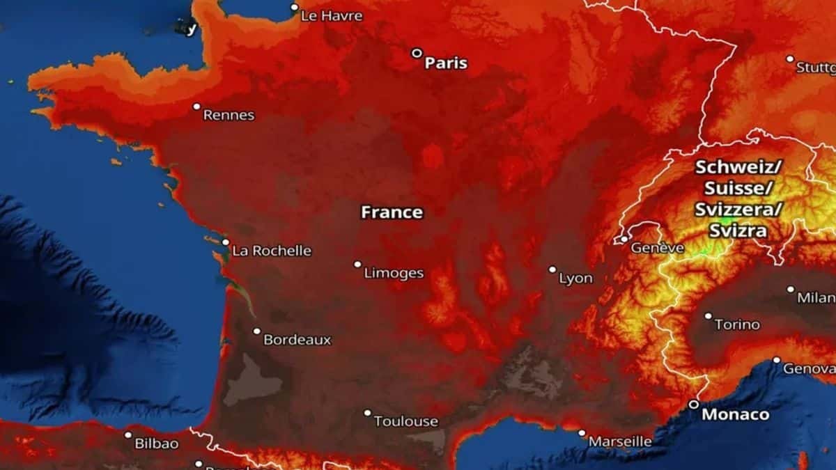meteo chaude france